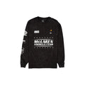McLaren F1 x New Era Long Sleeve Racing T-Shirt - White/Black T-shirts McLaren-Castore XS Black 