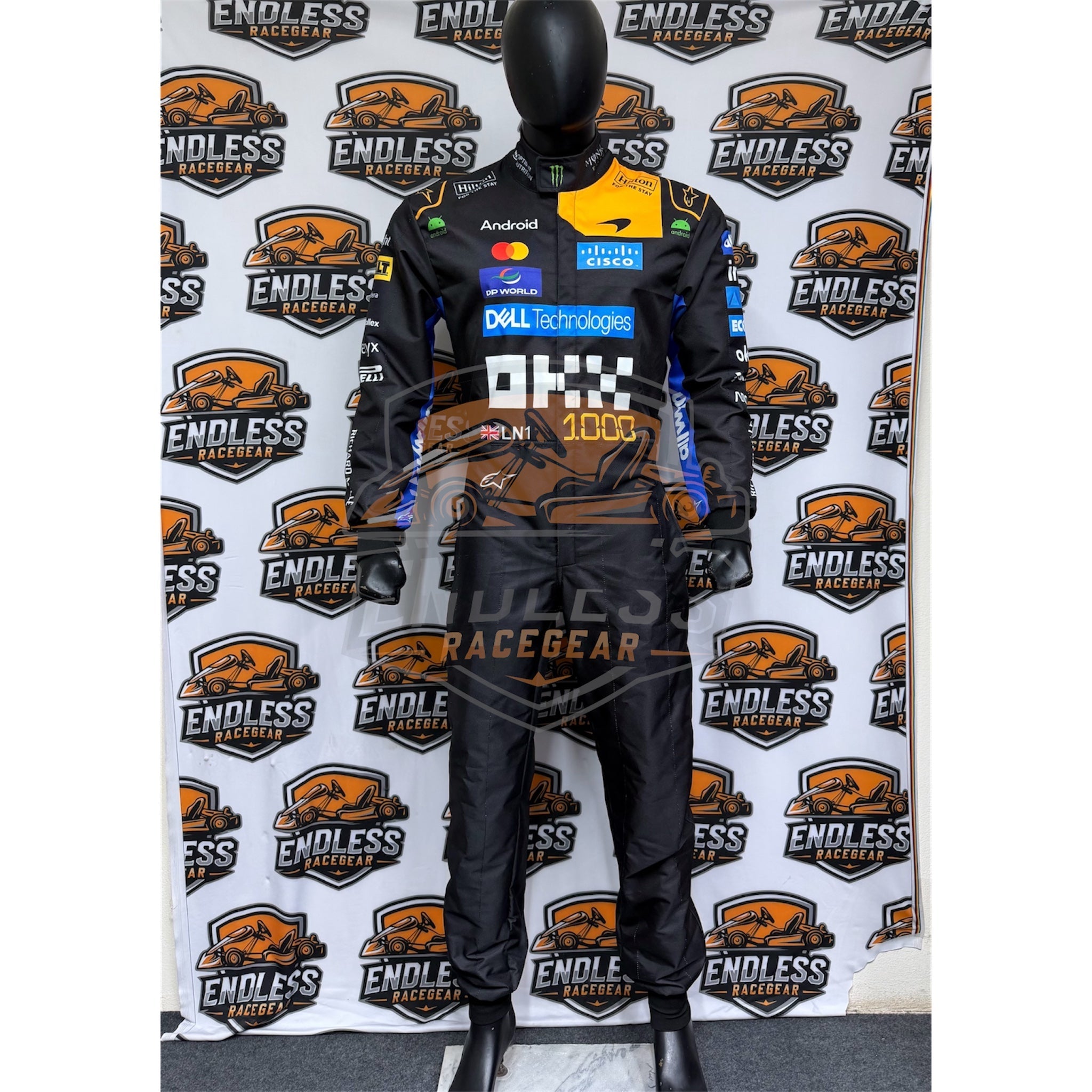2026 McLaren Monaco GP F1 Replica Race Suit - Monaco Edition Endless Racegear