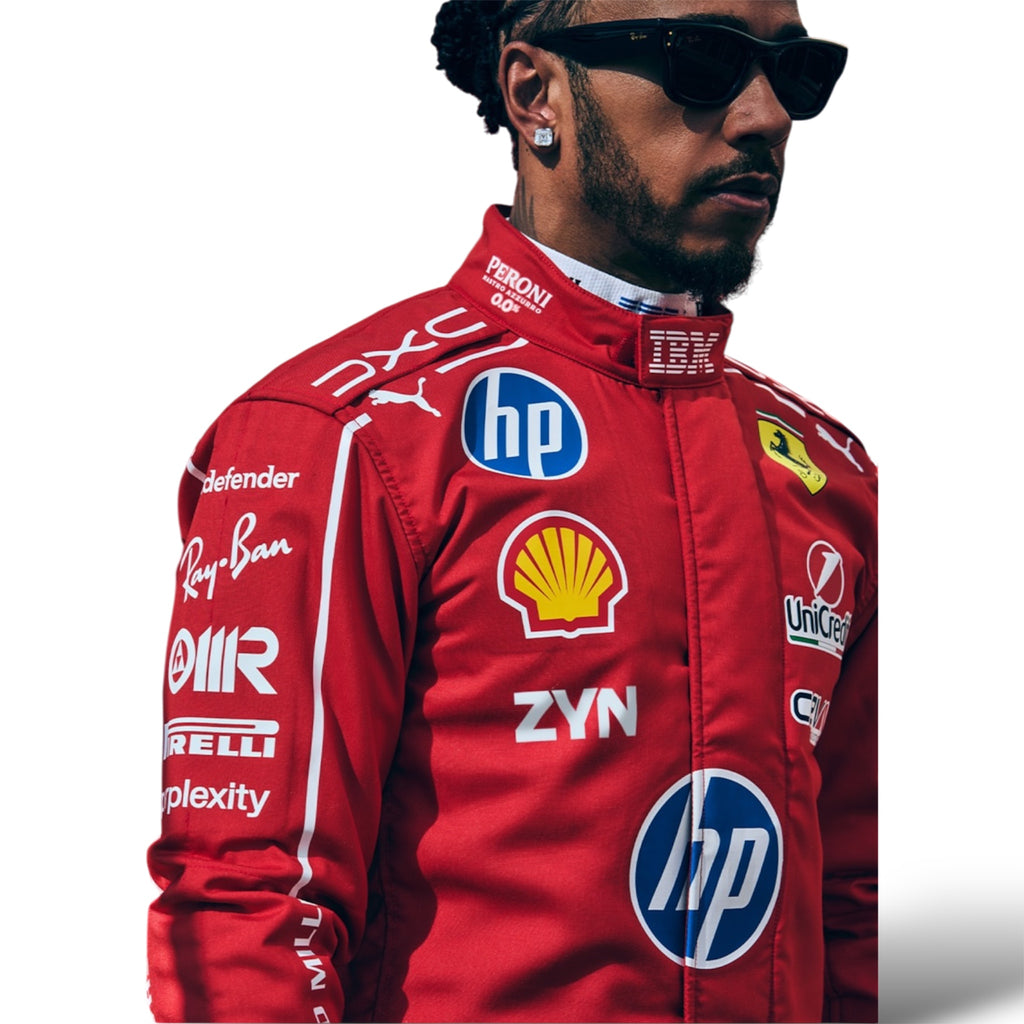 2026 Scuderia Ferrari Charles Leclerc HP Monza GP Replica Race Suit