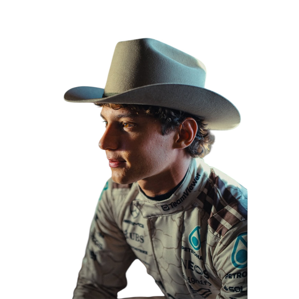 2025 George Russell Mercedes replica new look suit Endless Racegear