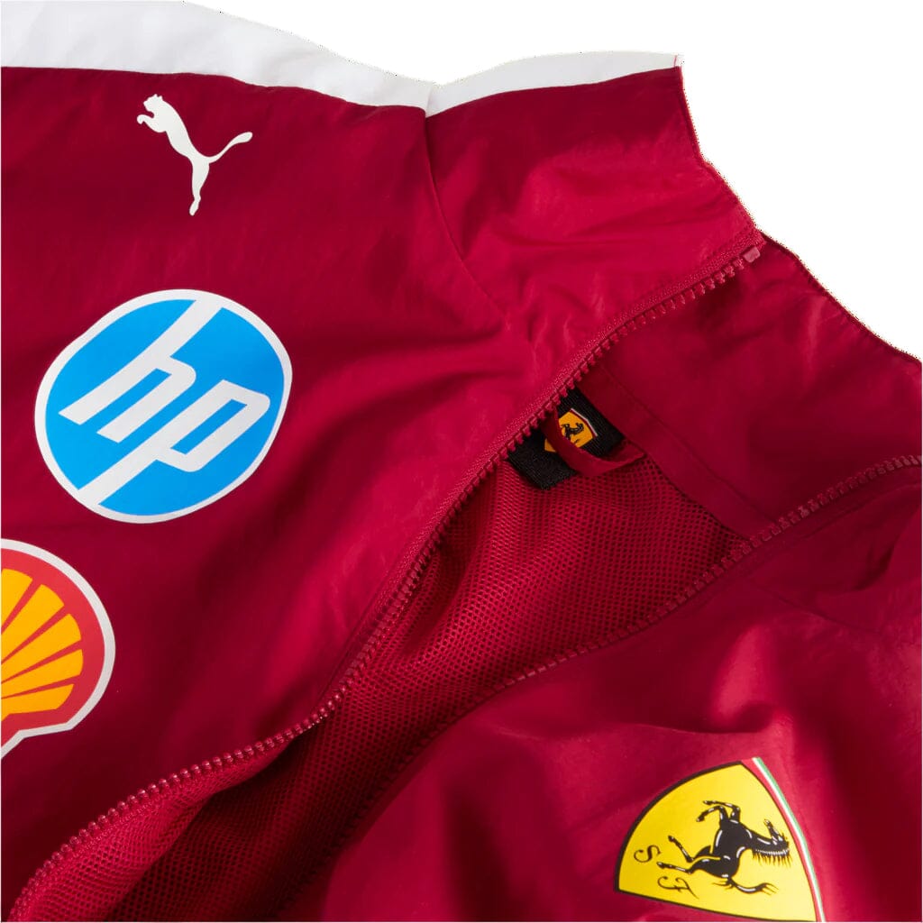 Scuderia Ferrari F1 2025 Team T7 Oversized Jacket - Dark Cherry