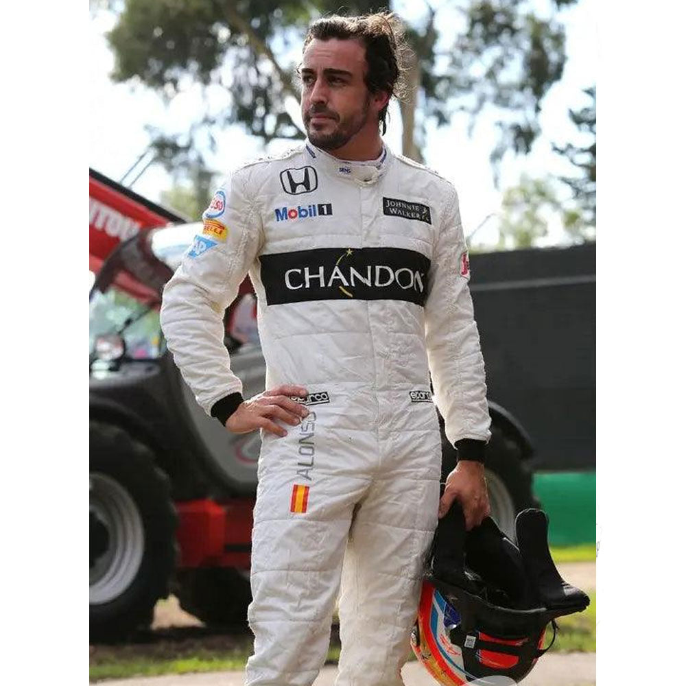 2016 Fernando Alonso McLaren F1 Team Race Suit Choice Racing