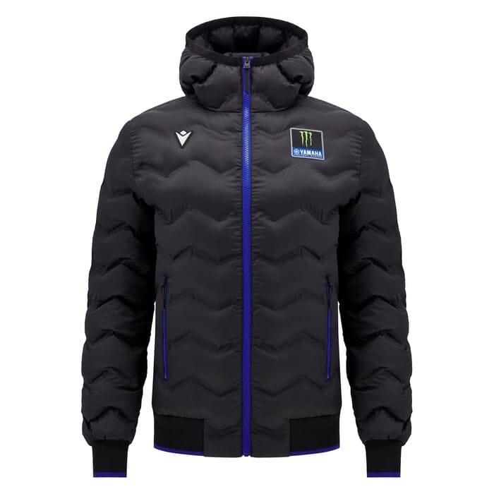 Monster Energy Yamaha  Men's Travel Padded Bomber Jacket - Black