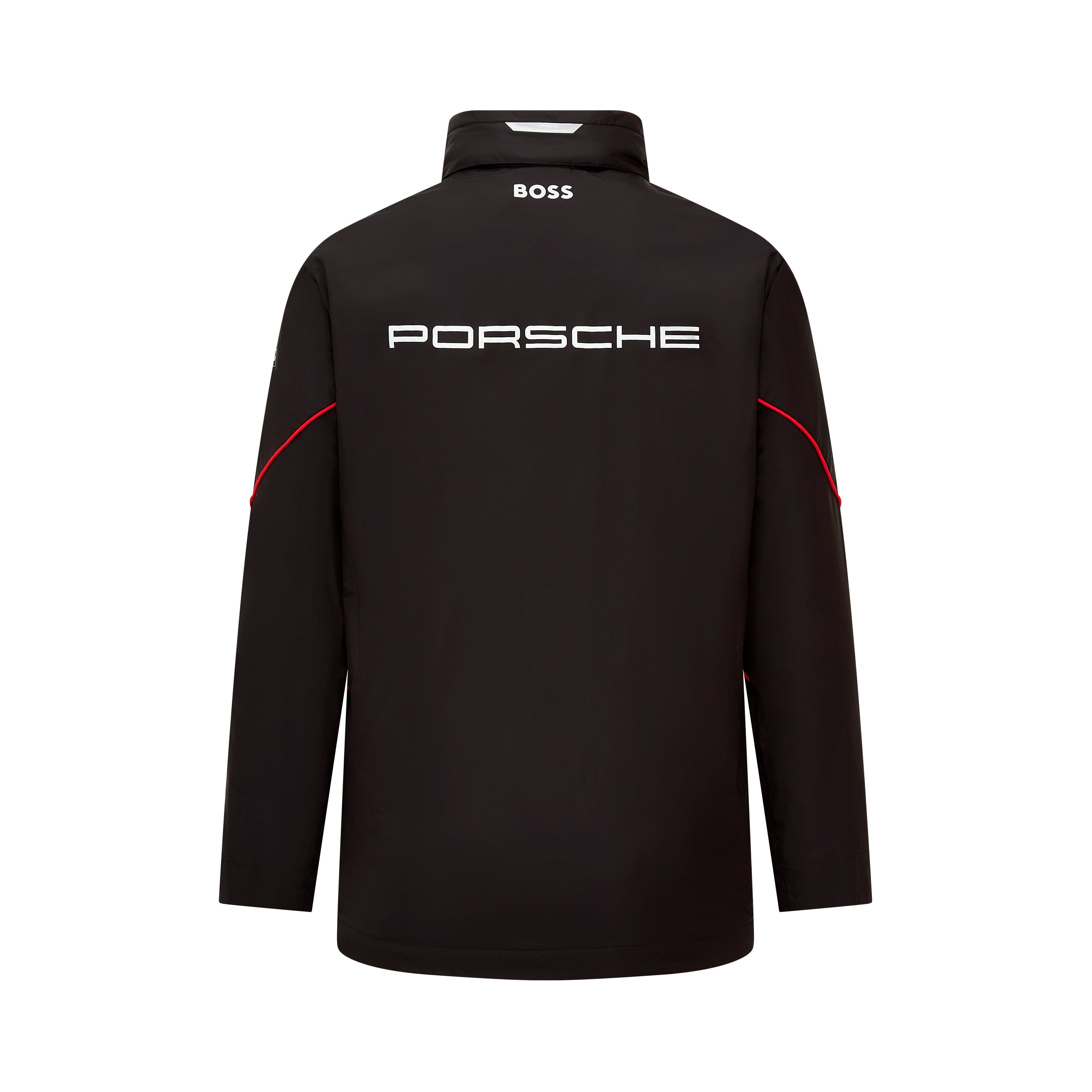 Porsche Motorsports Team Rain Jacket - Black