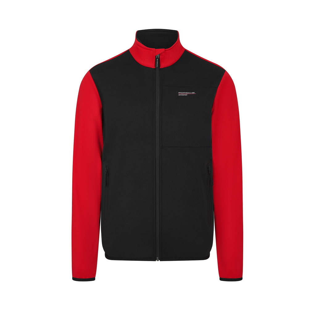 Porsche Motorsport Men's Fanwear Softshell Jacket - Black