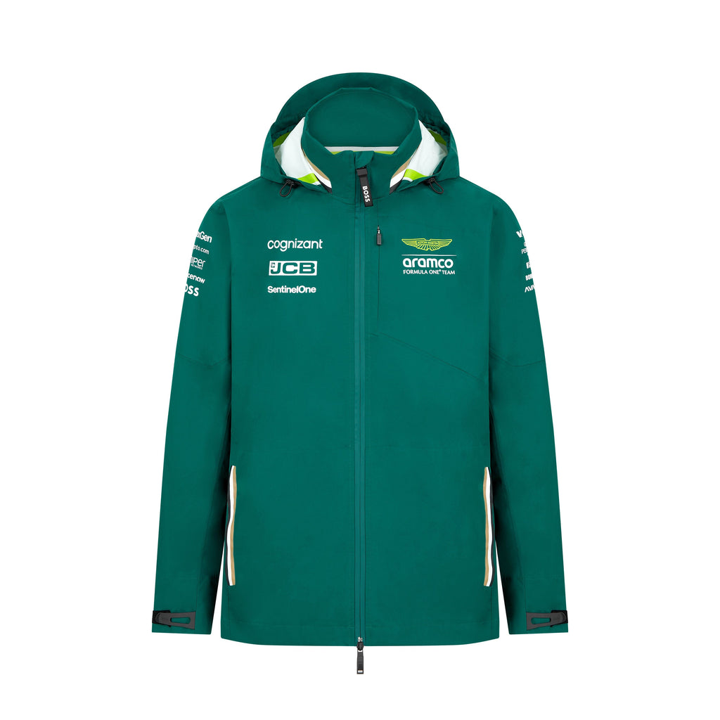 Aston Martin F1 Team Rain Jacket - Green