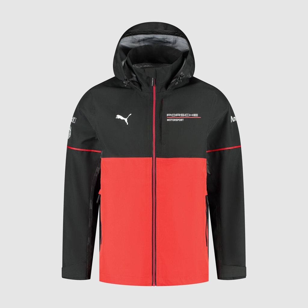 Porsche Motorsport Team Rain Jacket - Black