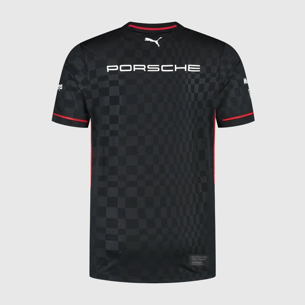 Porsche Motorsport Men's Team T-Shirt - Black Porsche