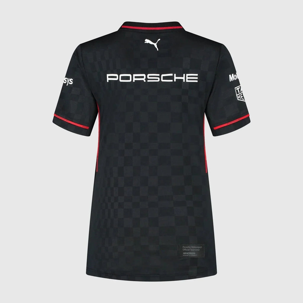 Porsche Motorsport Women's Team T-Shirt - Black Porsche