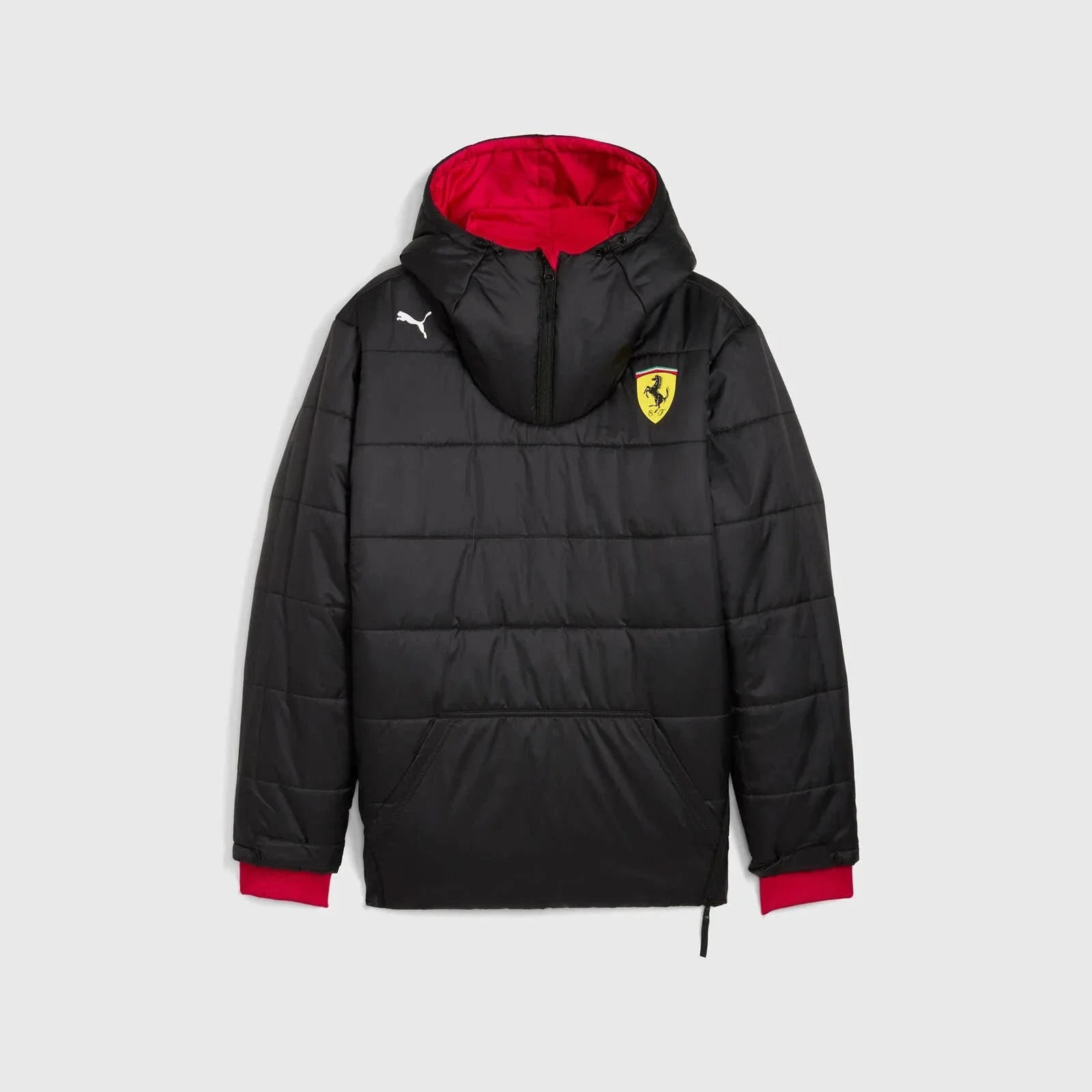 Scuderia Ferrari F1 2025 Team Reversible Jacket - Dark Cherry
