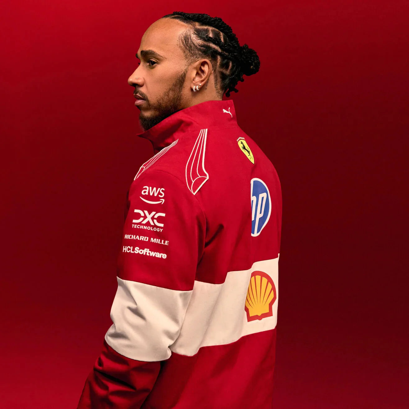 Official PUMA 2025 Vintage Racing Team Jacket| Lewis Hamilton Endless Racegear