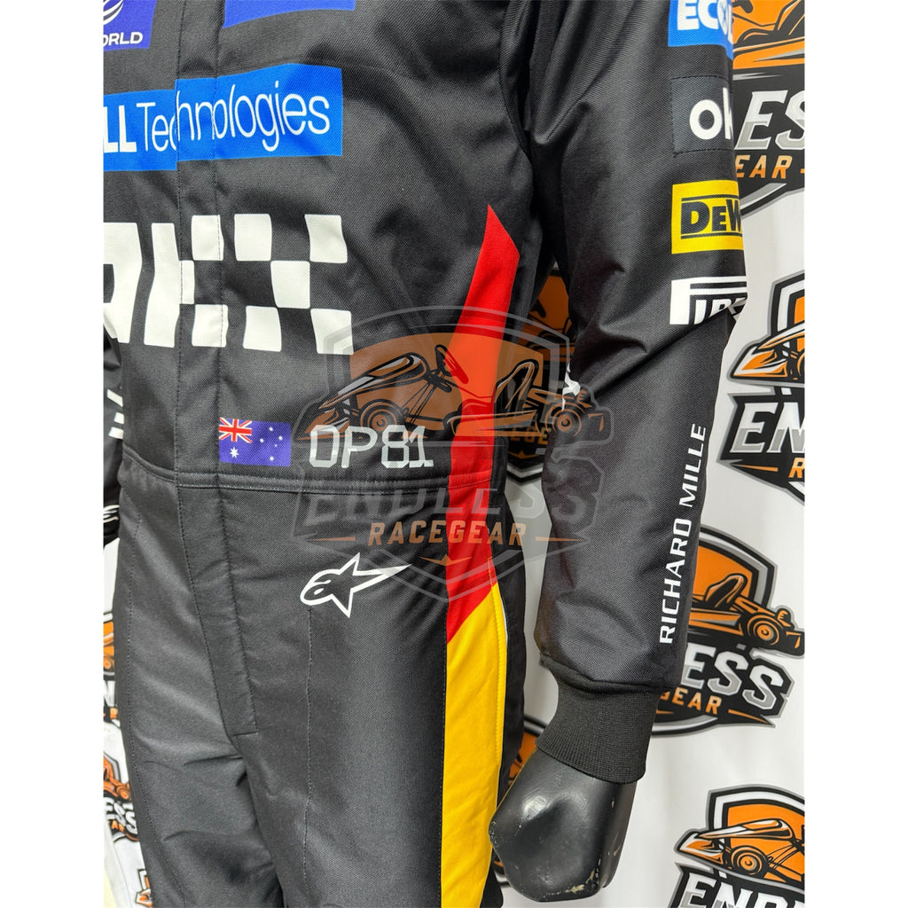 2025 McLaren Sliver Stone F1 Racing Team Suit | Sliverstone British GP Endless Racewear