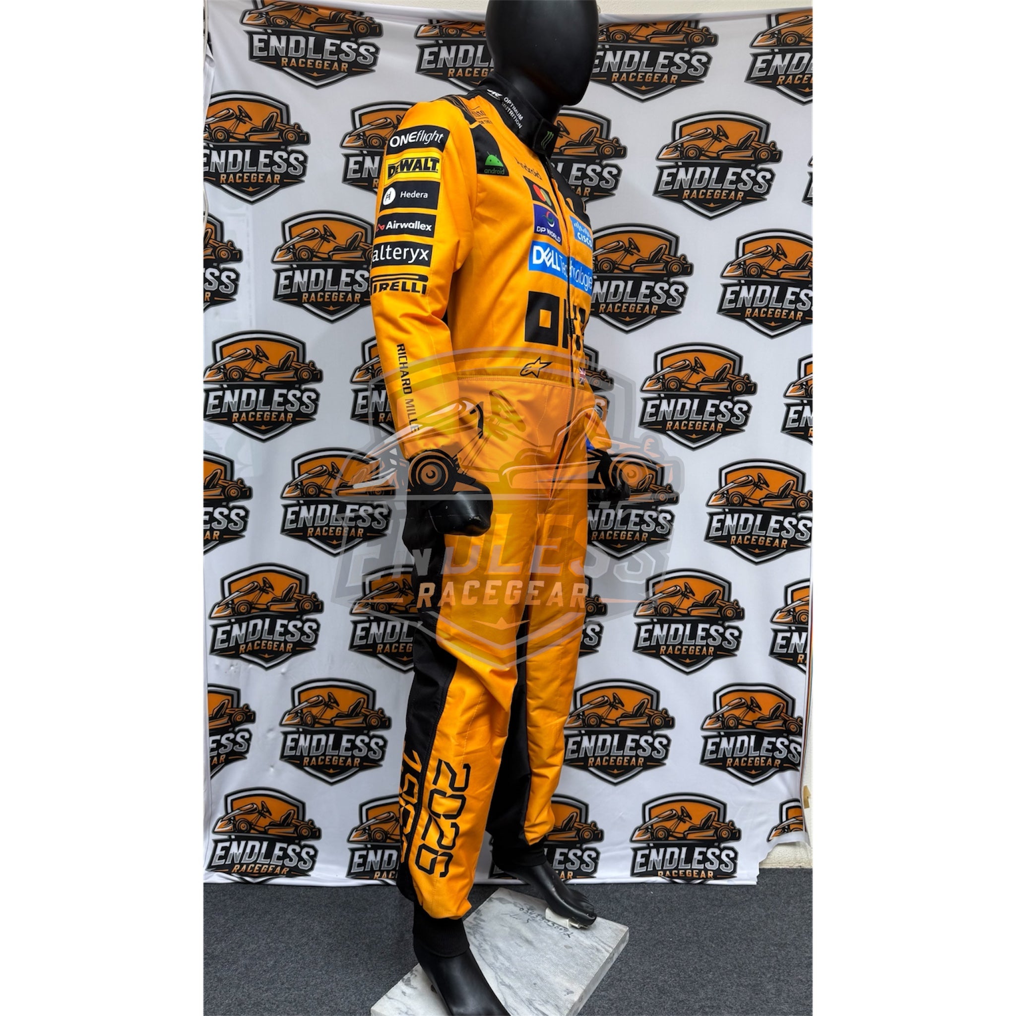 2026 Lando Norris Replica Race Suit – McLaren F1 Team Suit Endless Racewear