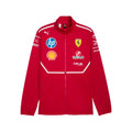 Scuderia Ferrari F1 2025 Team Softshell Jacket - Dark Cherry