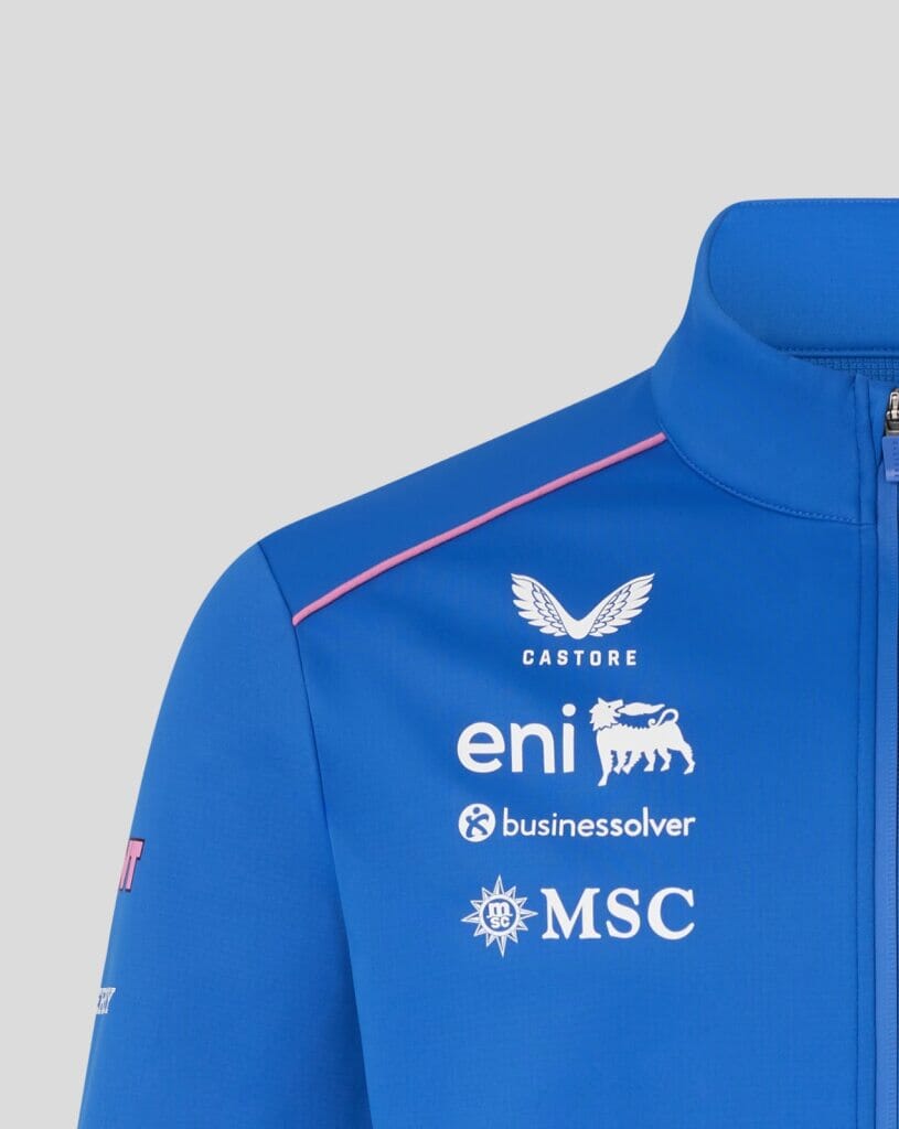 Alpine Racing F1 2026 Team Softshell Jacket - Lapis Blue
