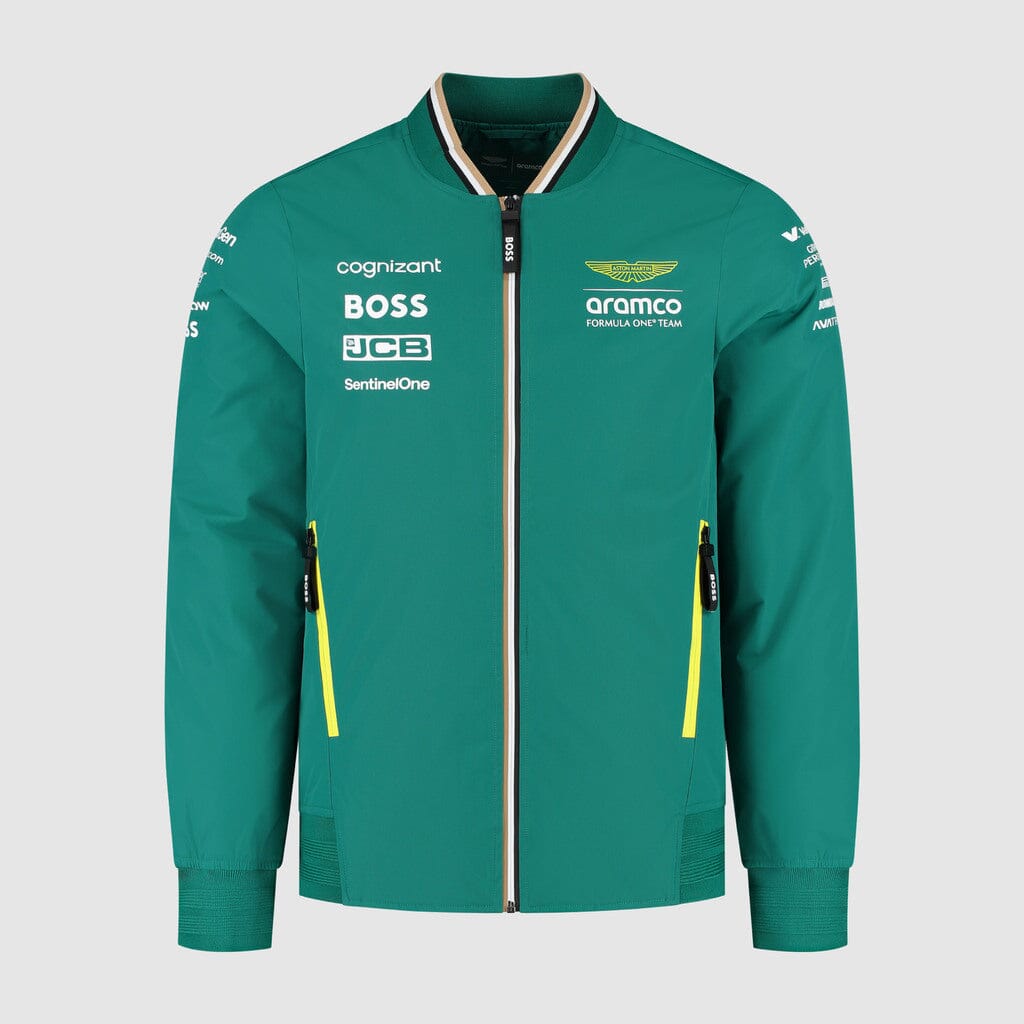 Aston Martin F1 2025 Team Bomber Jacket - Green