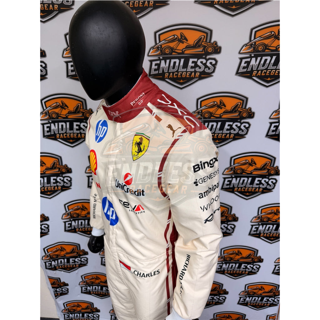 2026 Charles Leclerc Monaco GP Race Suit Replica - Monaco Edition Endless Racegear