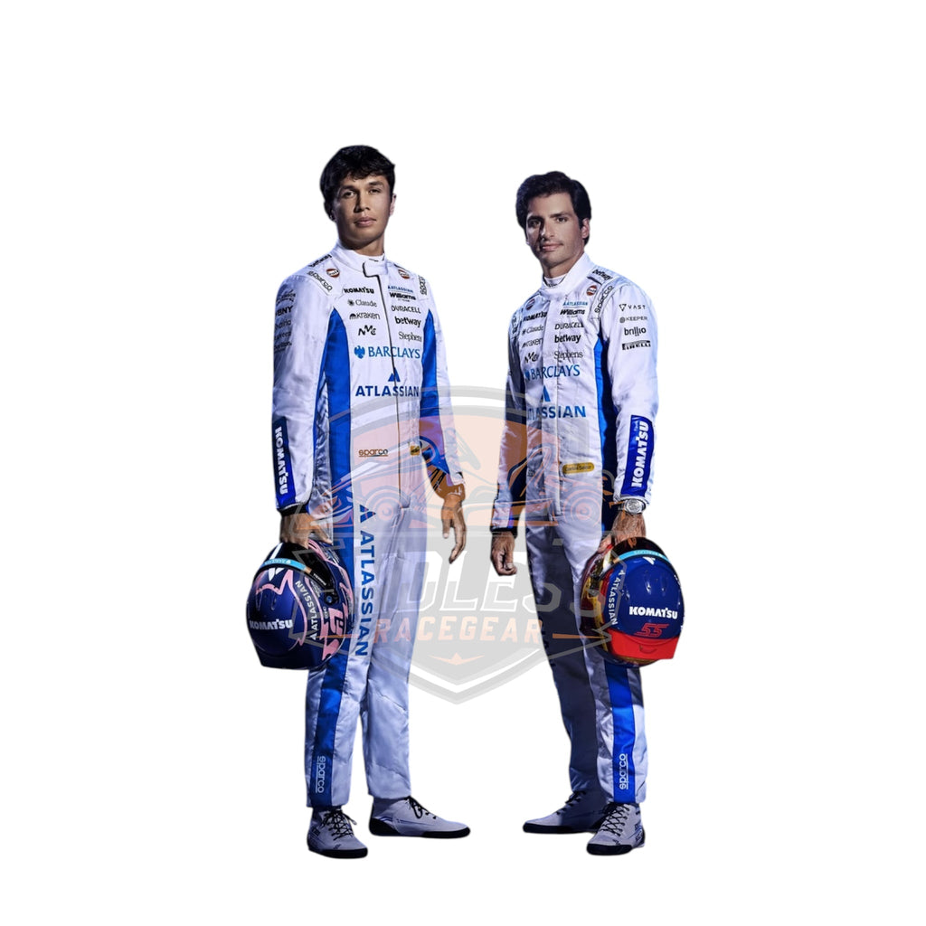 2026 Williams Carlos Sainz F1 Replica Race Suit - Premium Motorsport Edition Endless Racegear