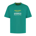 Aston Martin F1 Men's Large Logo T-Shirt - Green Aston Martin F1