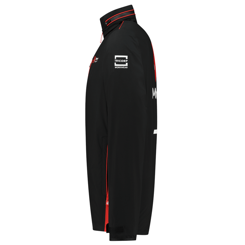 Haas Racing F1 Men's Team Lightweight Rain Jacket - Black