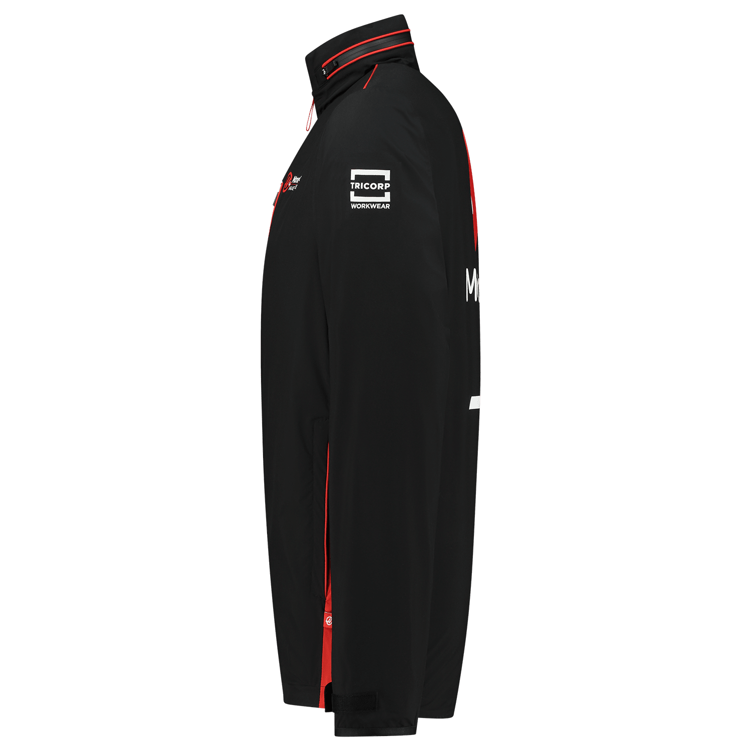 Haas Racing F1 Men's Team Lightweight Rain Jacket - Black