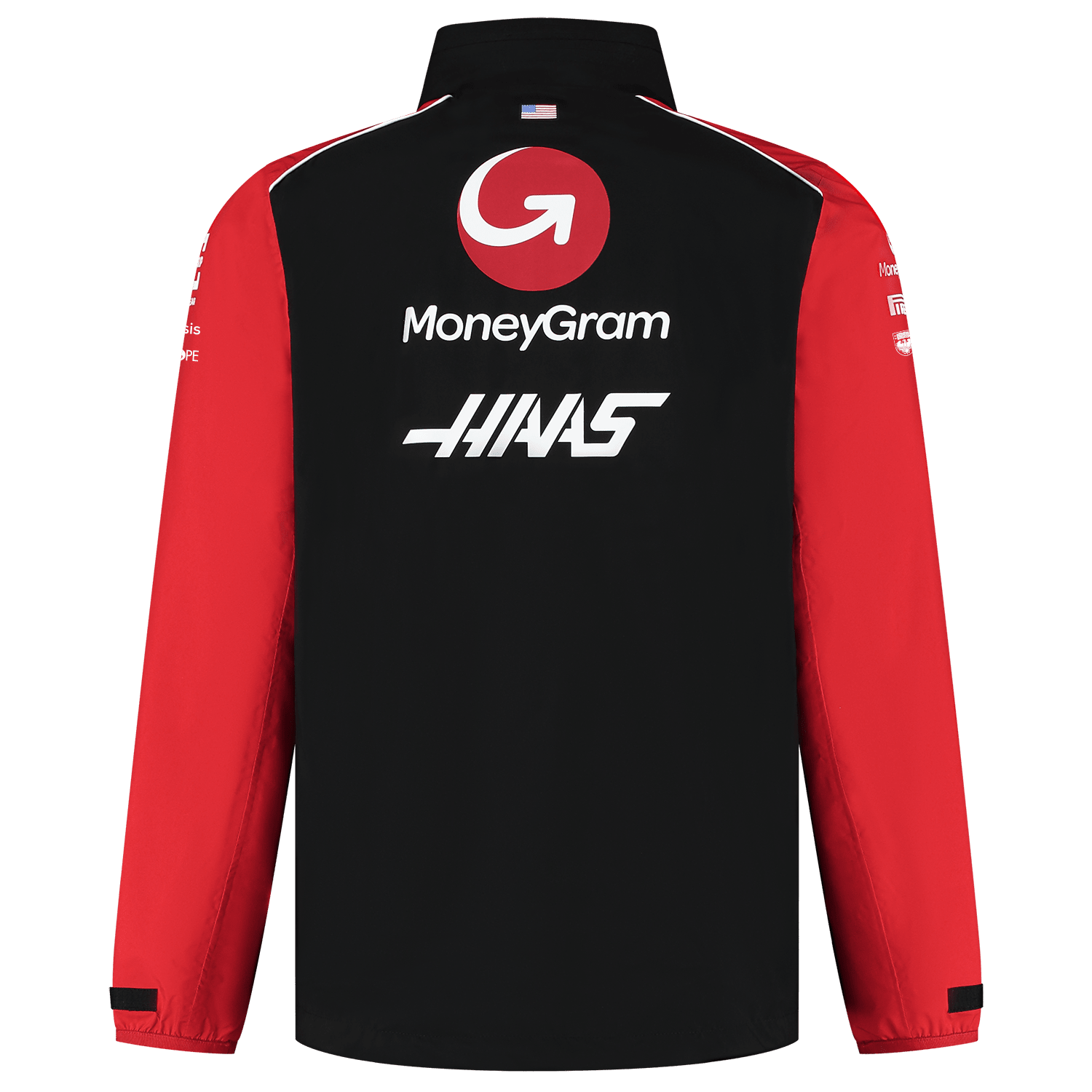 Haas Racing F1 2025 Team Rain Jacket - Black