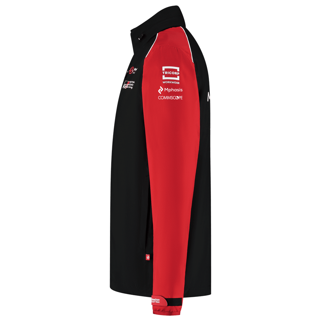 Haas Racing F1 2025 Team Rain Jacket - Black