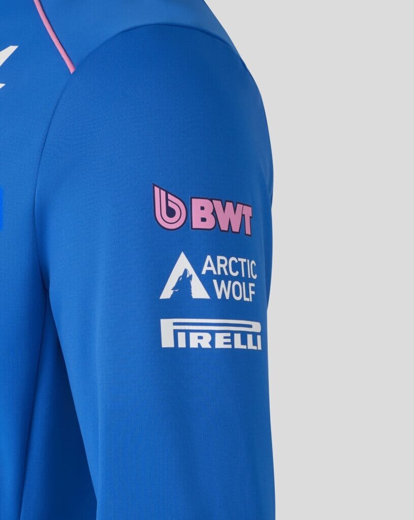 Alpine Racing F1 2026 Team Softshell Jacket - Lapis Blue