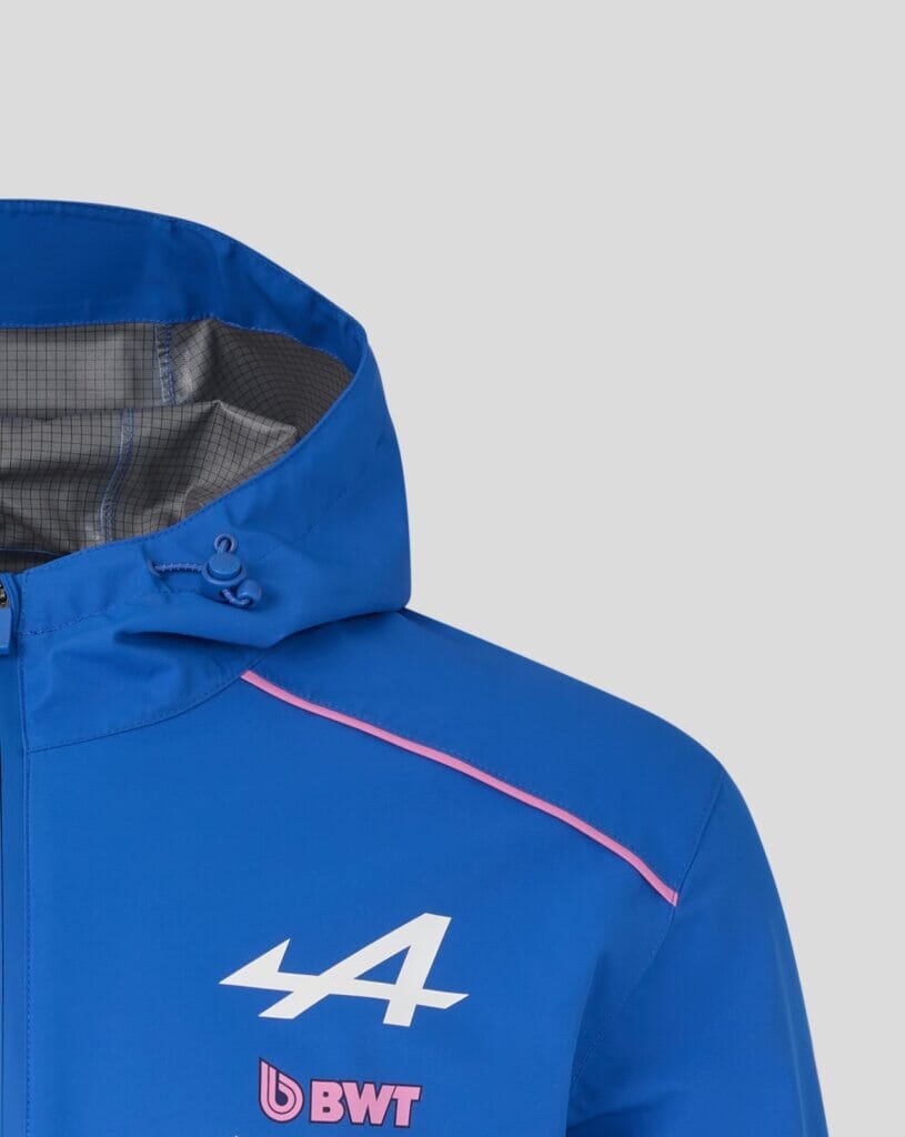 Alpine Racing F1 2026 Team Rain Jacket - Lapis Blue