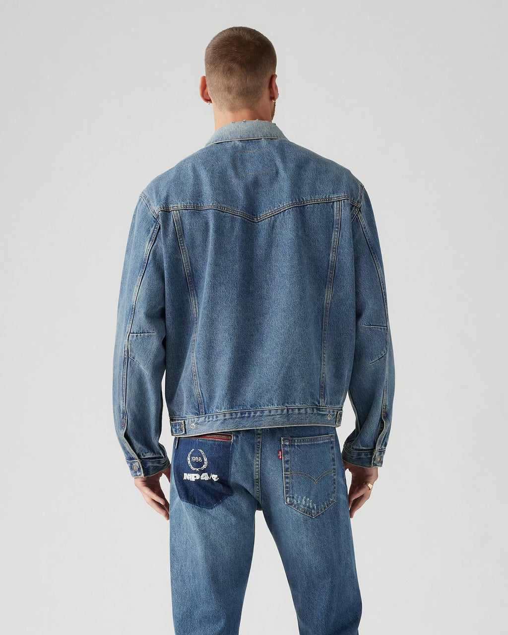 McLaren F1 x Levis Heritage Trucker Jacket - Medium Indigo