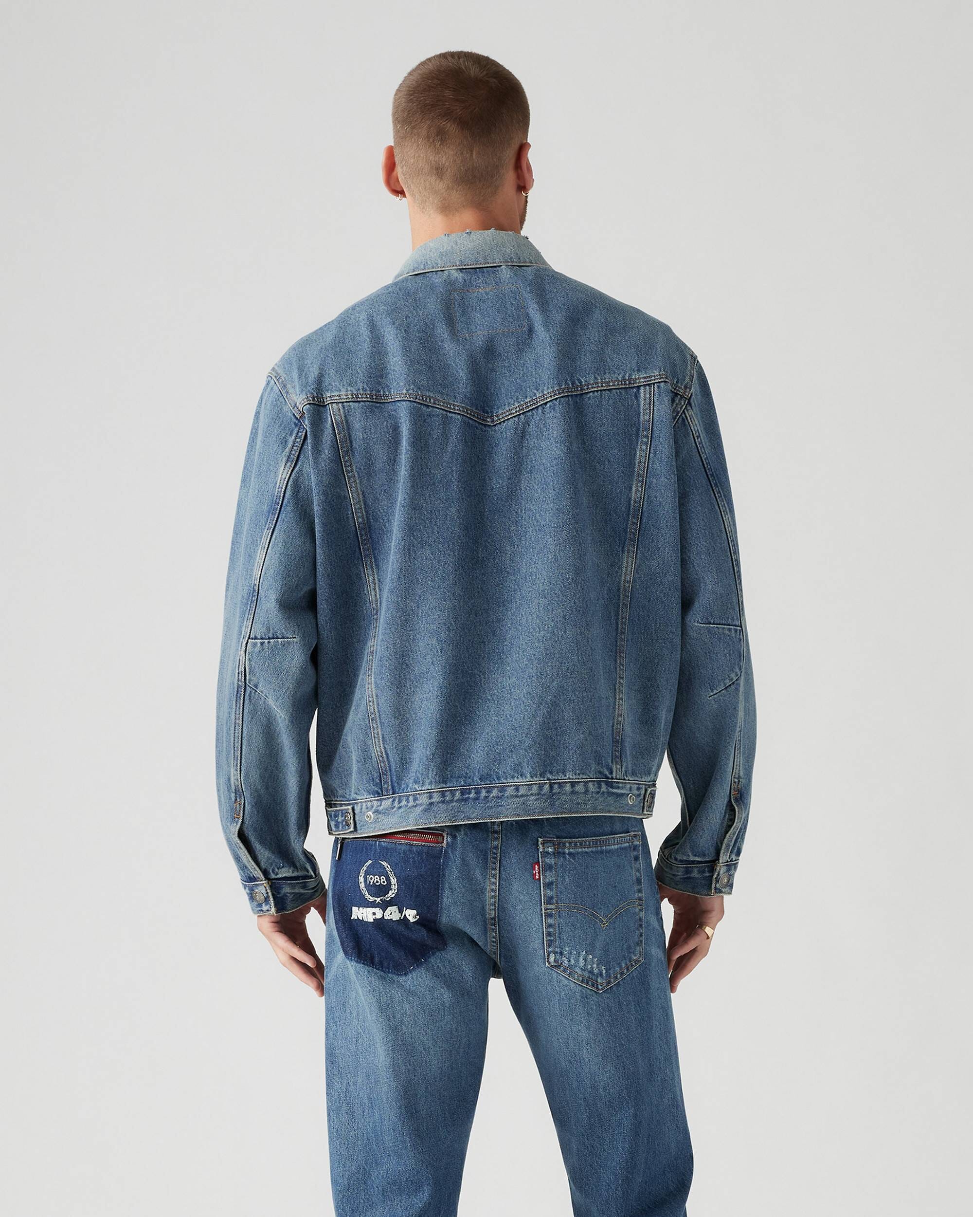 McLaren F1 x Levis Heritage Trucker Jacket - Medium Indigo
