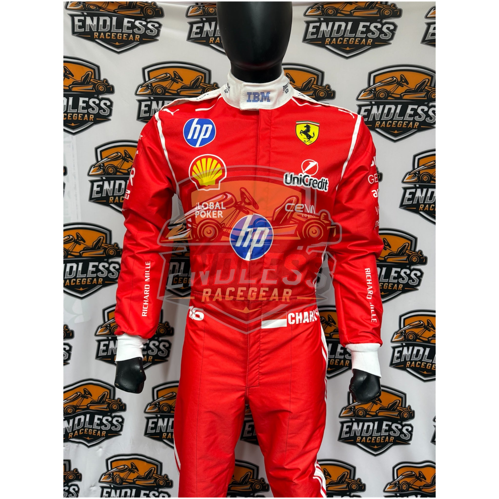 2026  Charles Leclerc Scuderia Ferrari HP Replica Race Suit – Special Edition Endless Racewear