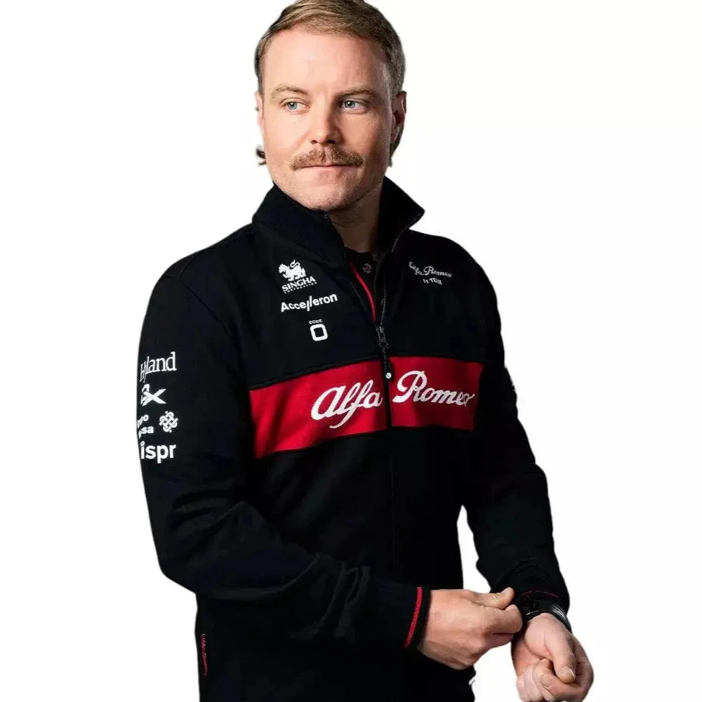 ALFA ROMEO SWEAT JACKET MEN - Ex Race Gear