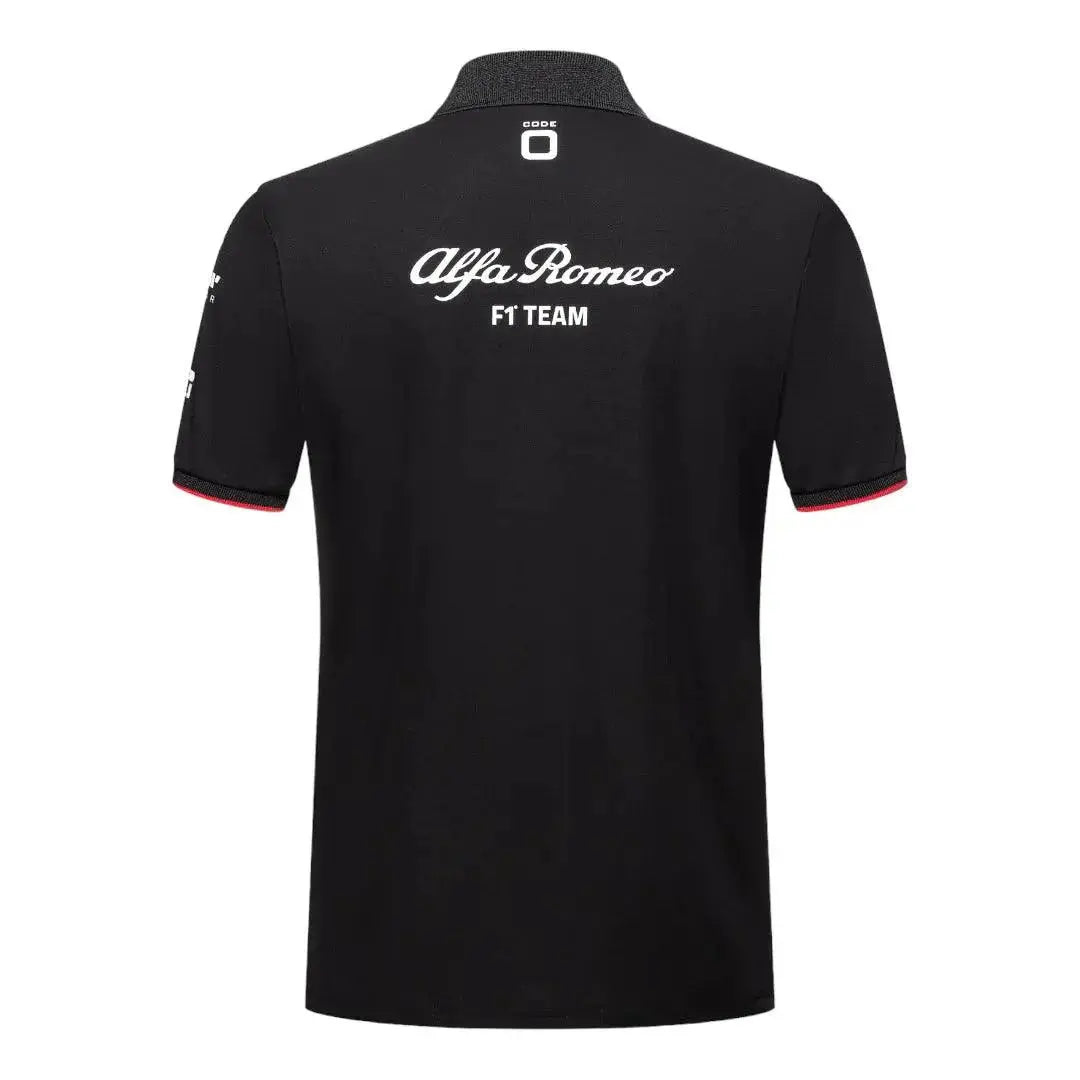 Alfa Romeo Polo Shirt Men Ex Race Gear