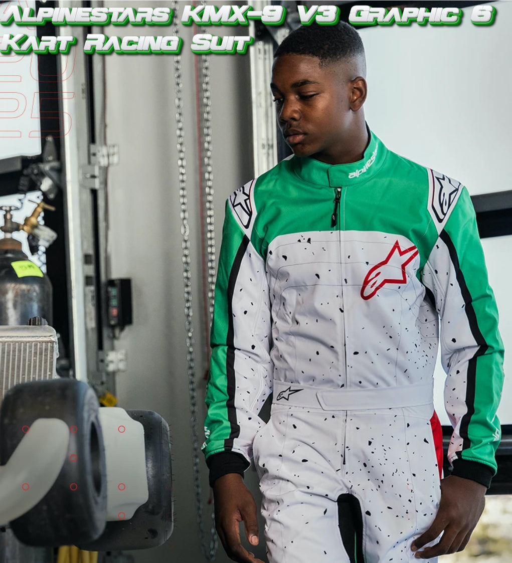 Alpinestars KMX-9 v3 Graphic 6 Kart Racing Suit Endless Racewear