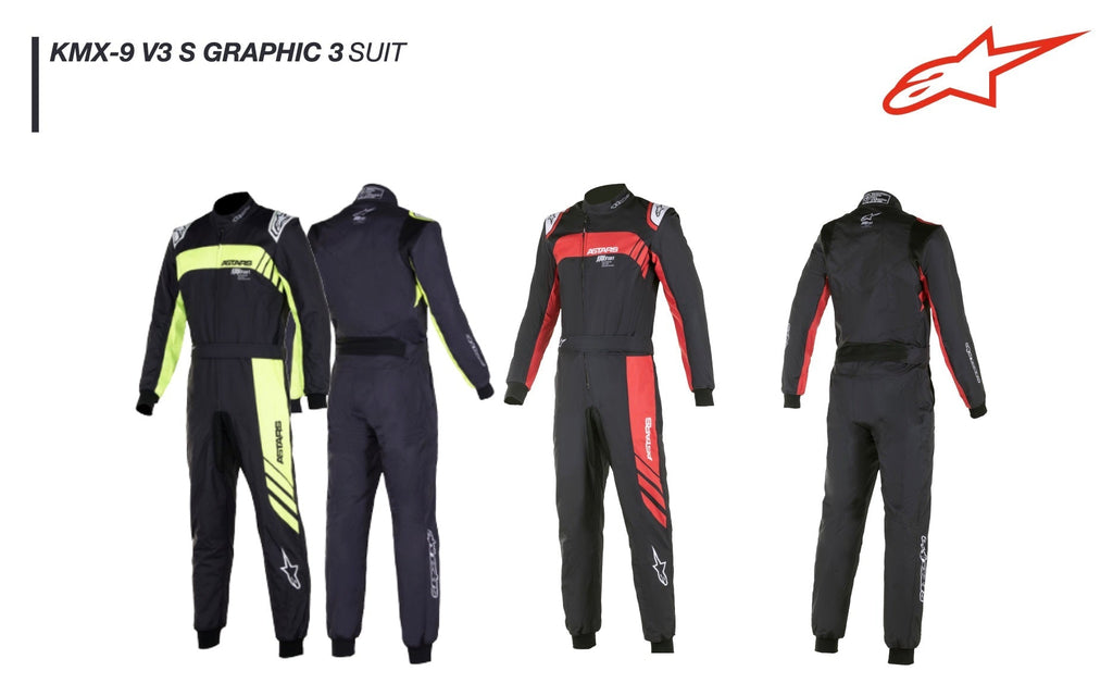 Alpinestars KMX-9 v3 Graphic 3 Kart Racing Suit Endless Racewear