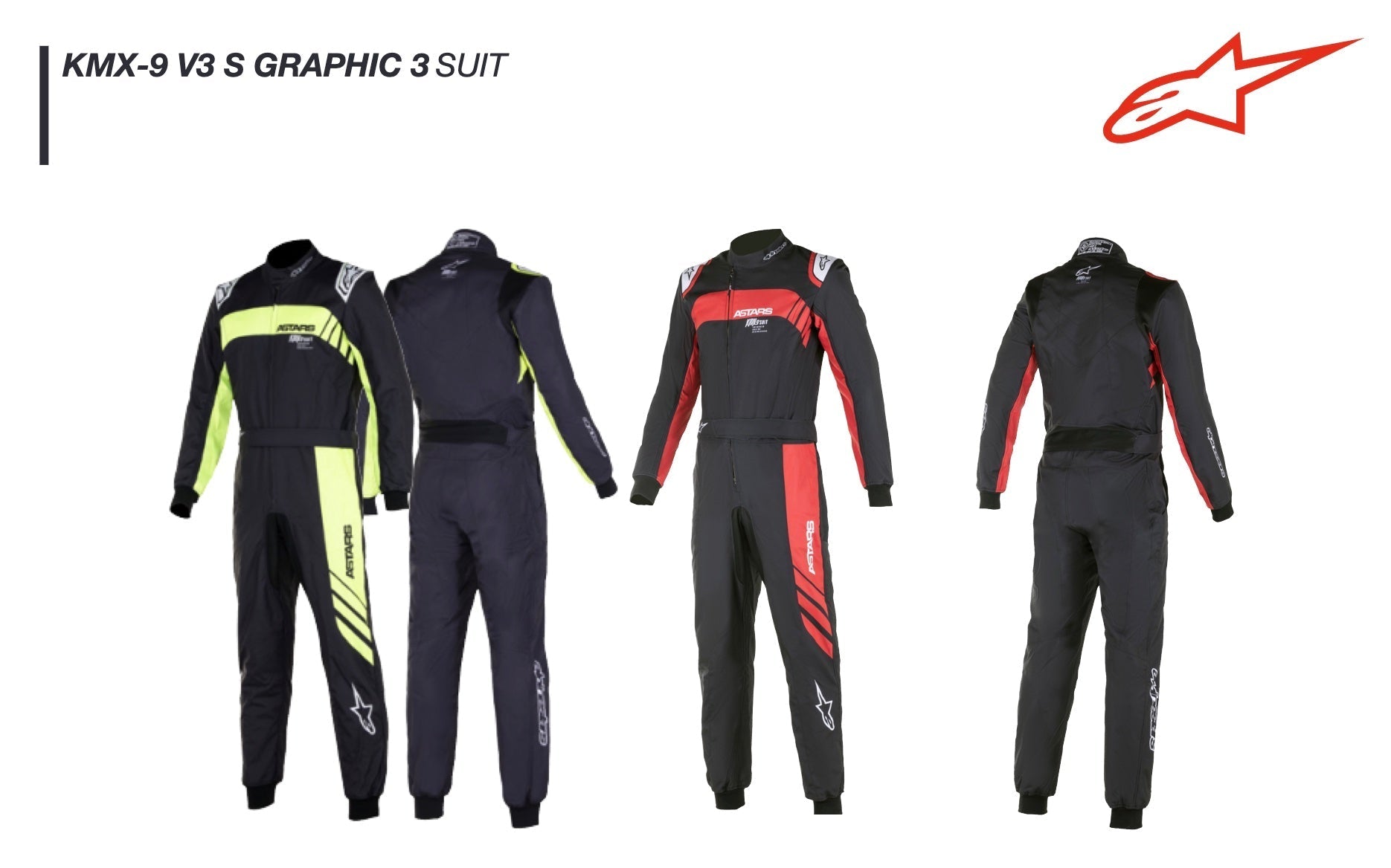 Alpinestars KMX-9 v3 Graphic 3 Kart Racing Suit Endless Racewear