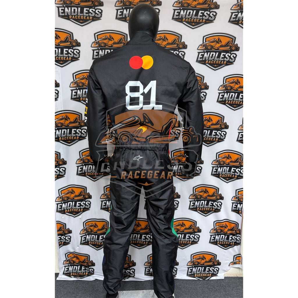 2025 McLaren Sliver Stone F1 Racing Team Suit | Sliverstone British GP Endless Racewear