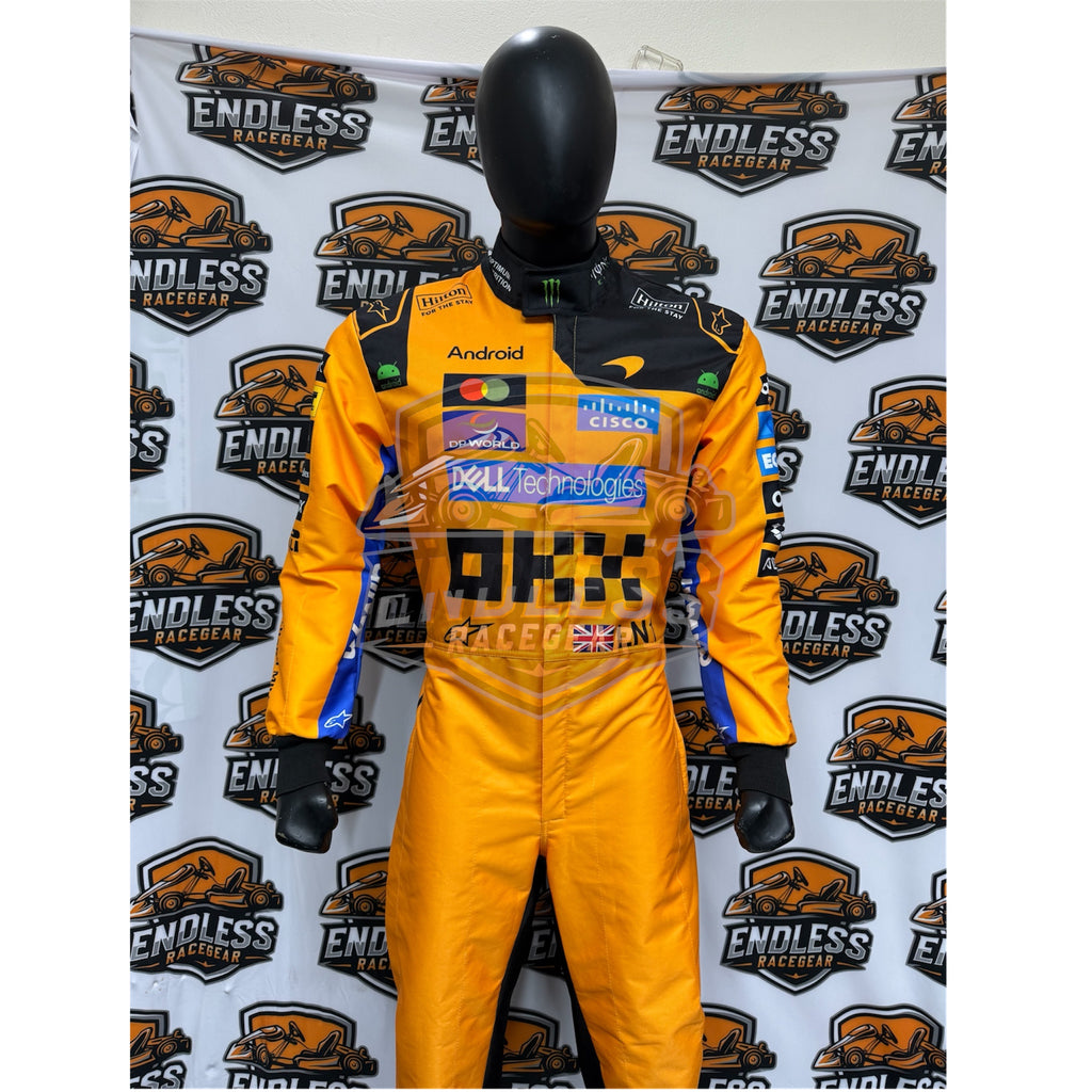 2026 Lando Norris Replica Race Suit – McLaren F1 Team Suit Endless Racewear