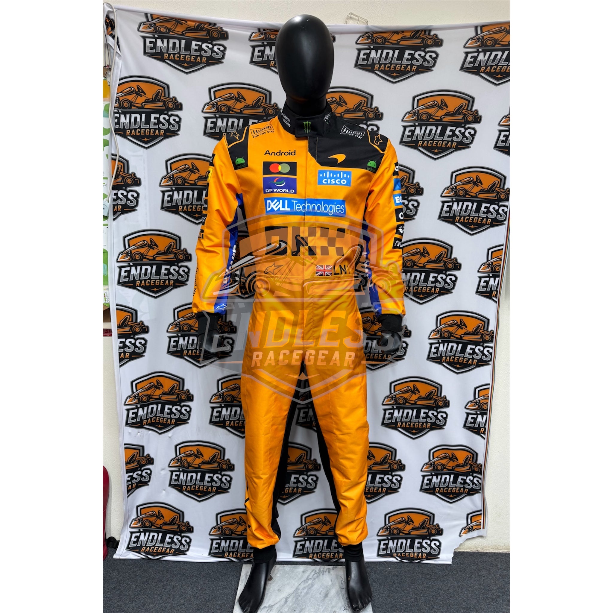 2026 Lando Norris Replica Race Suit – McLaren F1 Team Suit Endless Racewear