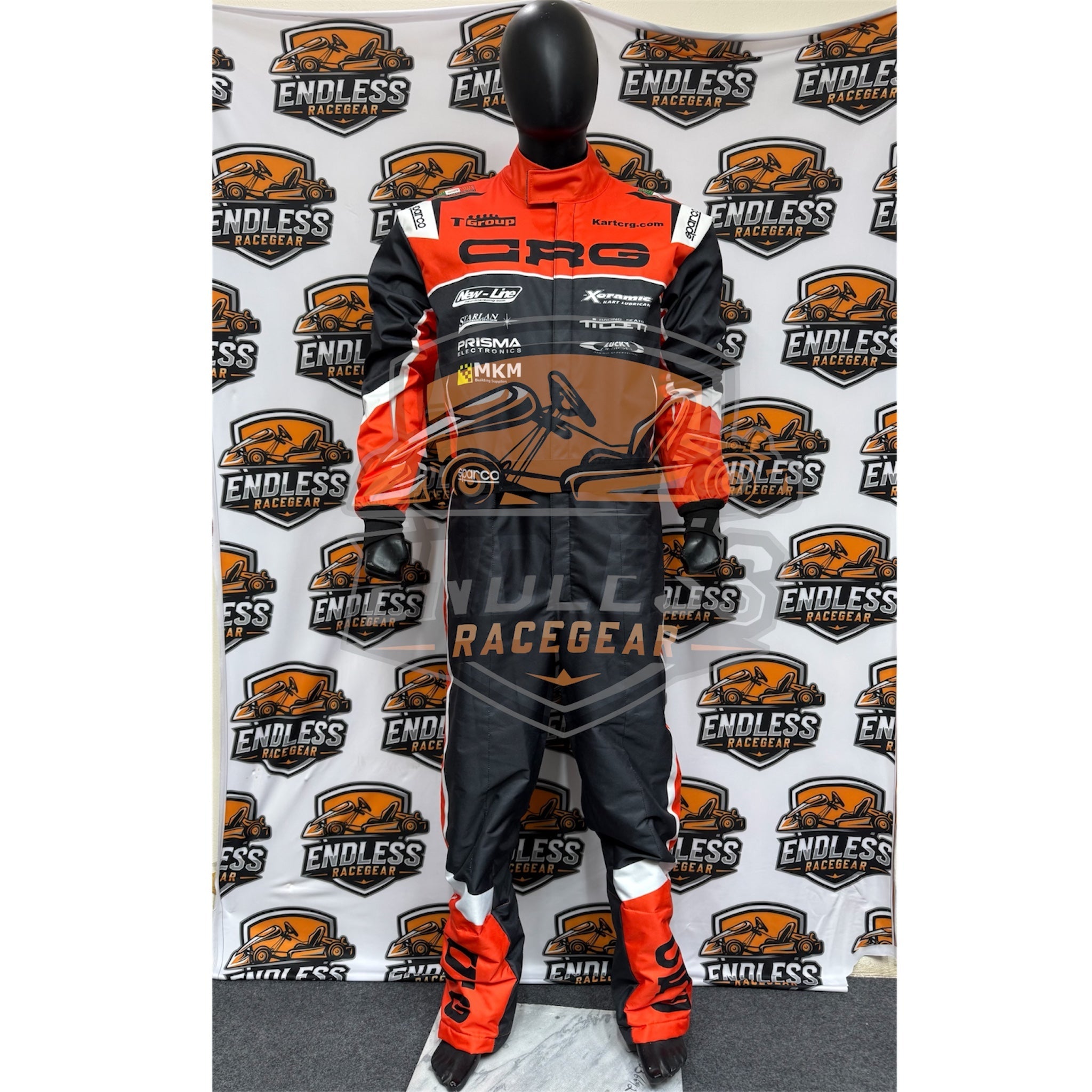 2025 CRG Go-Kart Race Suit Replica - Premium Quality Endless Racegear