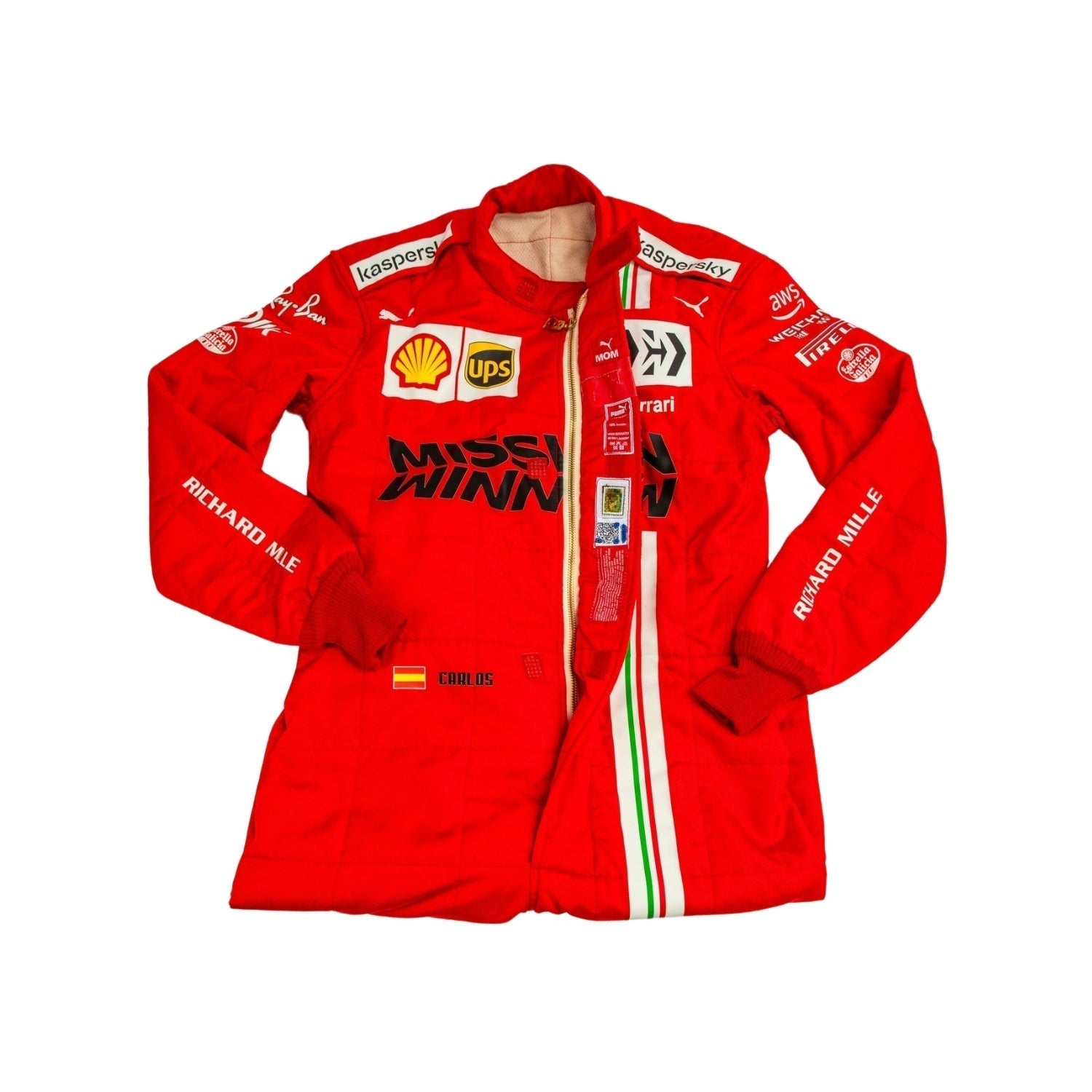 2021 Carlos Sainz F1 Racing Suit Endless Racewear