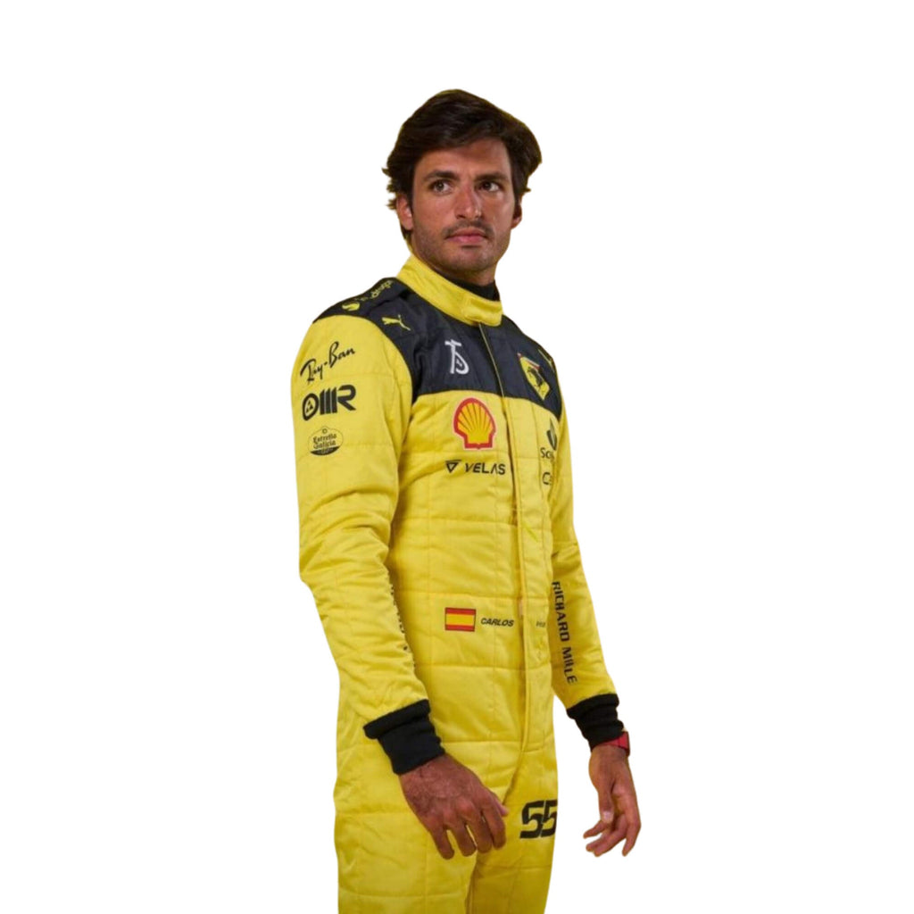 2022 Carlos Sainz 75th Anniversary F1 Racing Suit Endless Racewear
