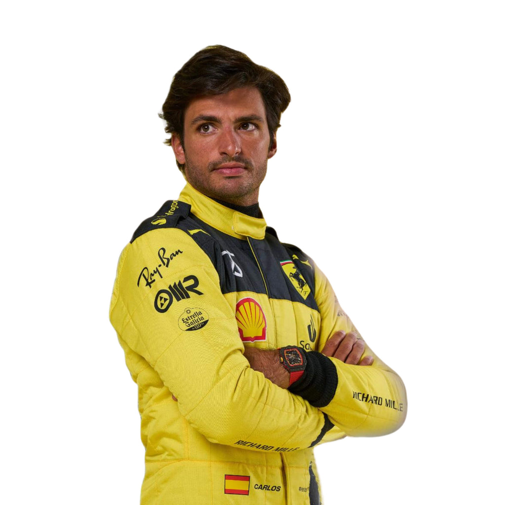 2022 Carlos Sainz 75th Anniversary F1 Racing Suit Endless Racewear