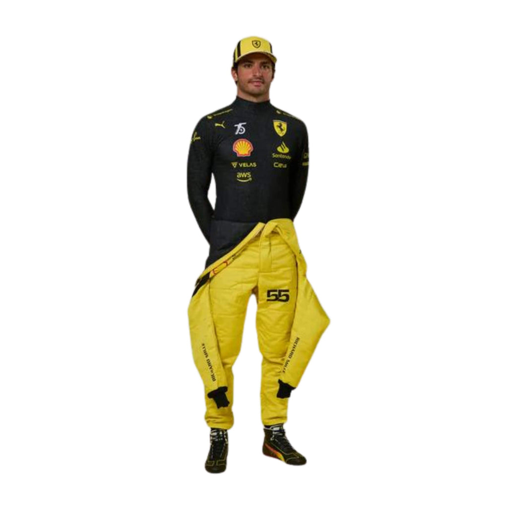 2022 Carlos Sainz 75th Anniversary F1 Racing Suit Endless Racewear
