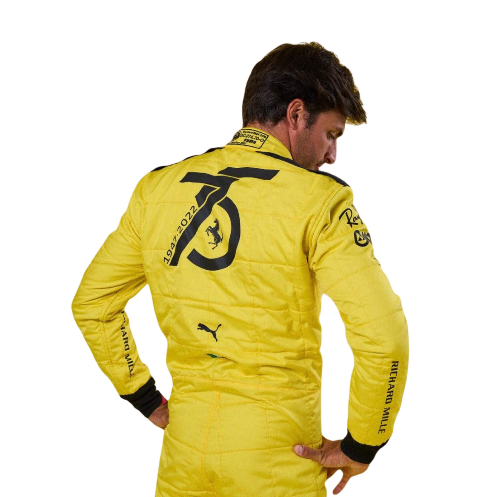 2022 Carlos Sainz 75th Anniversary F1 Racing Suit Endless Racewear