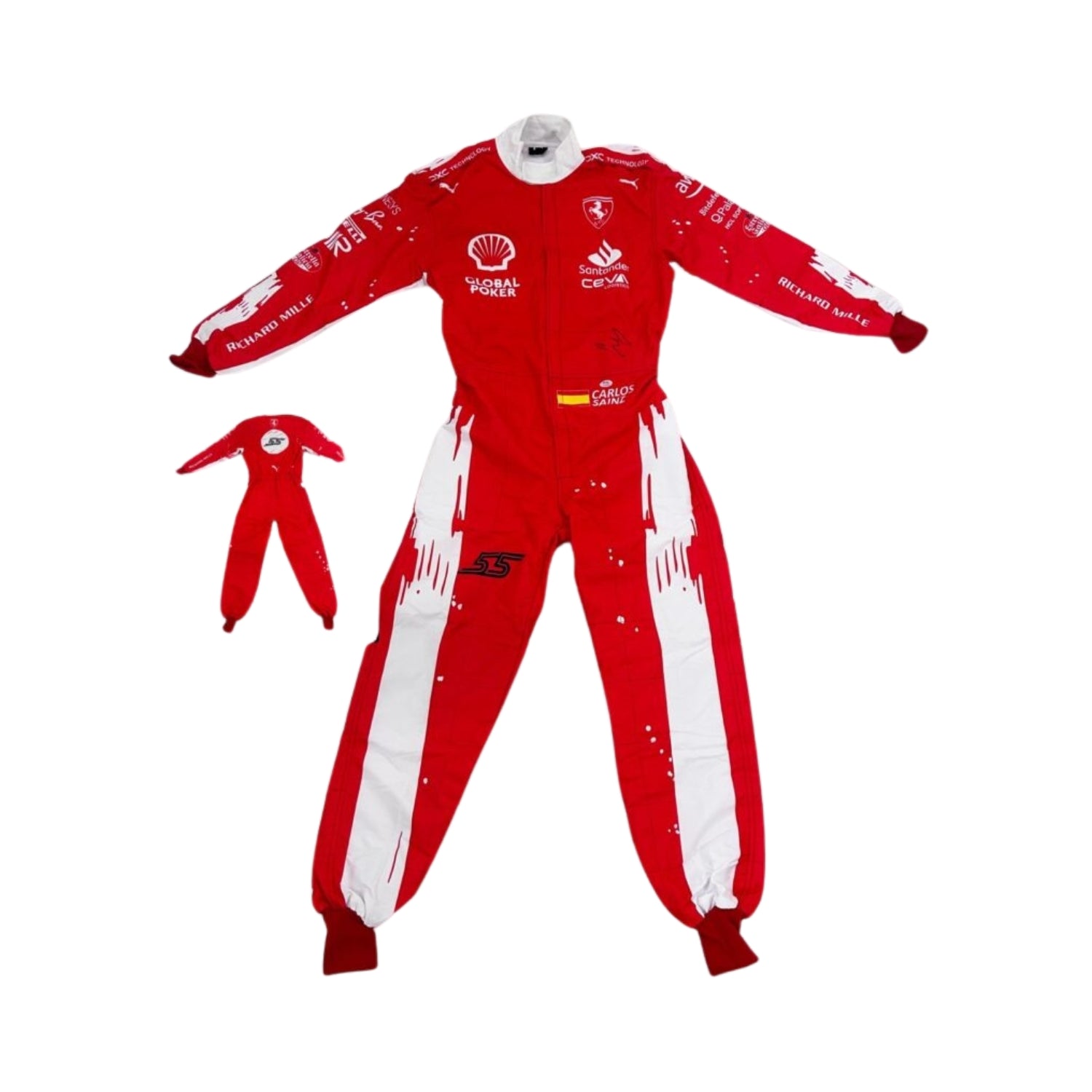 Carlos Sainz Jr 2023 Las Vegas F1 Racing Suit Endless Racewear