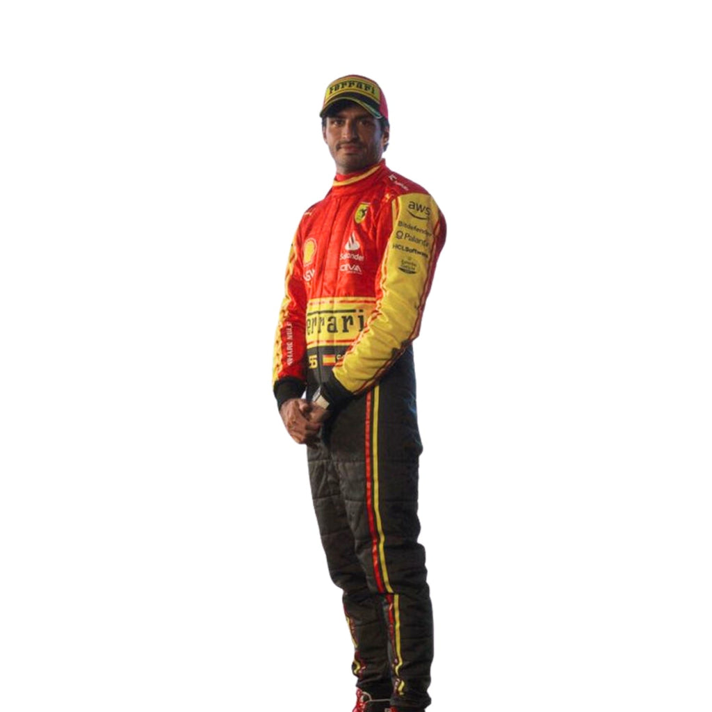 Carlos Sainz Jr 2023 Monza Special Edition F1 Racing Suit Endless Racewear