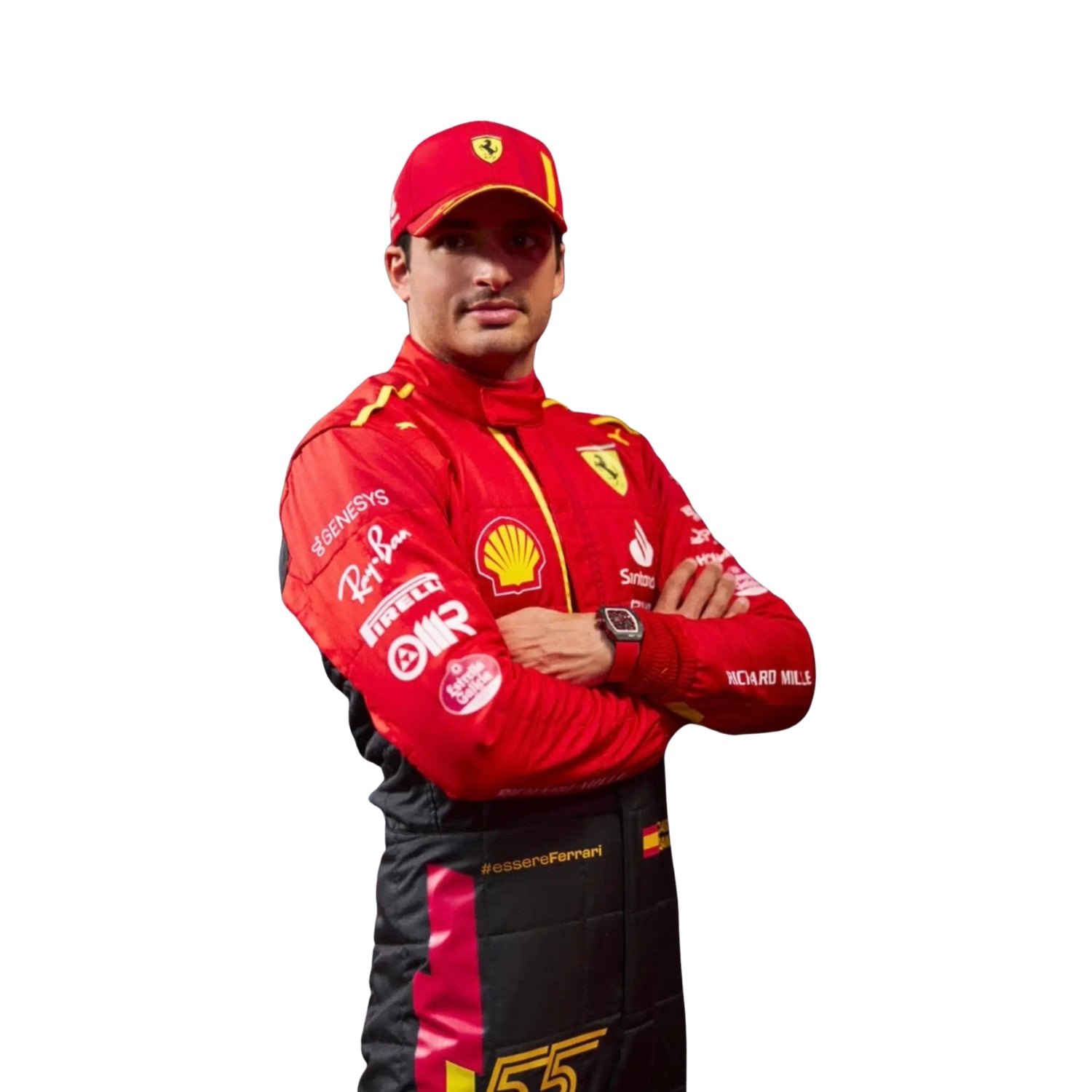 Carlos Sainz Jr 2023 Spain Grand Prix F1 Racing Suit Endless Racewear