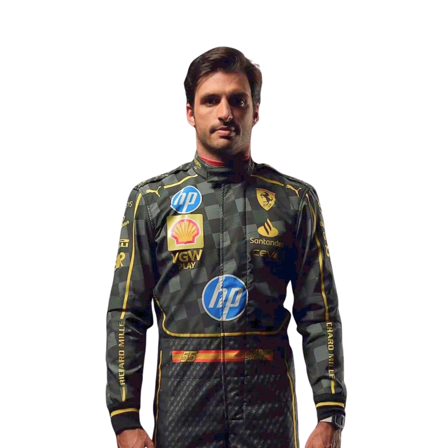 Carlos Sainz Jr 2024 HP Italy GP F1 Racing Suit Endless Racewear